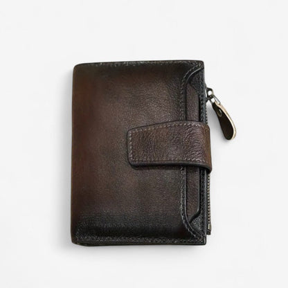 Portefeuille Homme Sécurisé Anti-Vol avec Fente Cartes