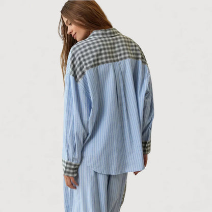 Pyjama Deux Pièces Homme Confort Léger Respirant
