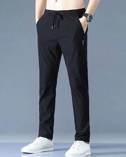 Pantalon de jogging confortable avec cordons et coupe ajustée