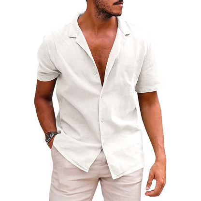 Chemise Homme Décontractée pour Été