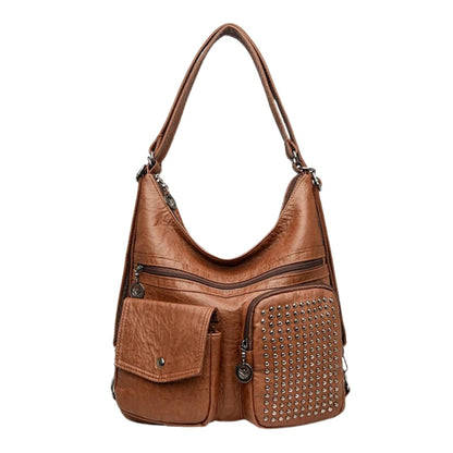Sac à Dos Grande Capacité avec Poches Zippées Sérieuses