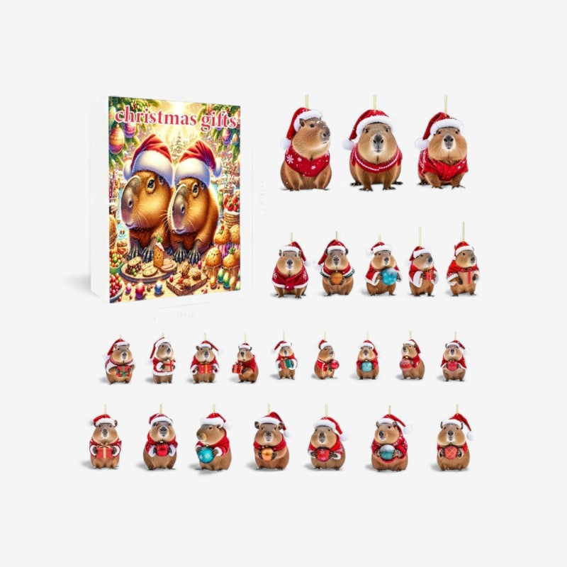 Calendrier de l'Avent Enfant avec 24 Jouets et Surprises