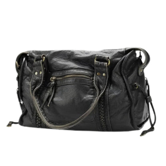 Sac à Main Grande Capacité avec Poignées Réglables et Fermeture Éclair - PanierRoyale