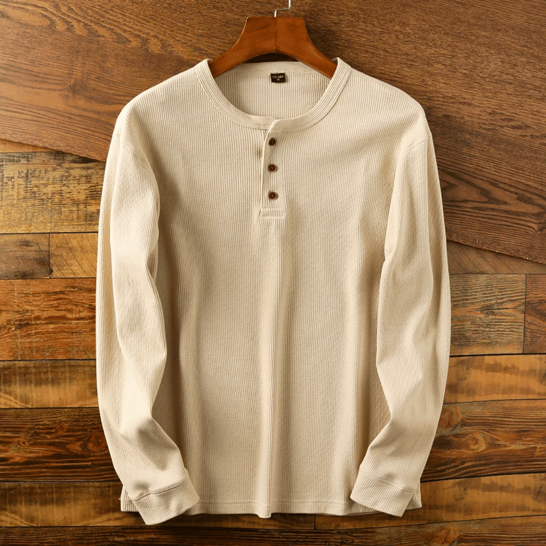 Pull Homme Coton Doux Manches Longues Classique