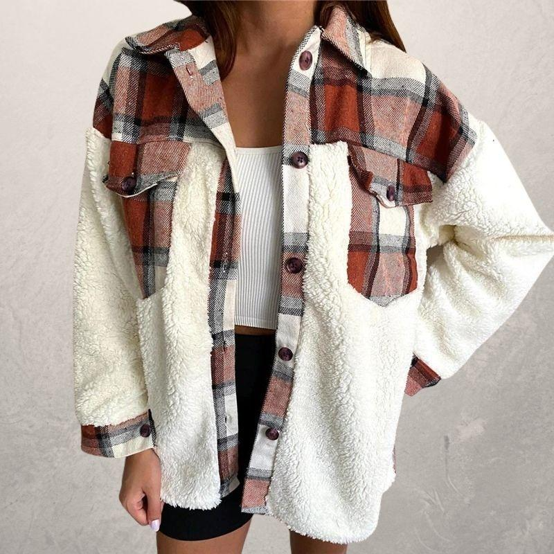 Veste femme en coton douce et chaude