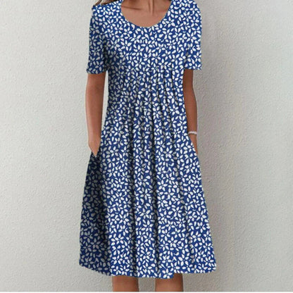 Robe Femme Longue en Coton Doux et Élégante