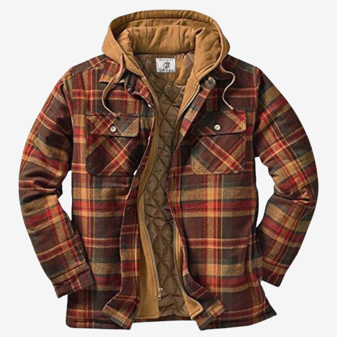 Veste à capuche homme cuir noir étanche et chic