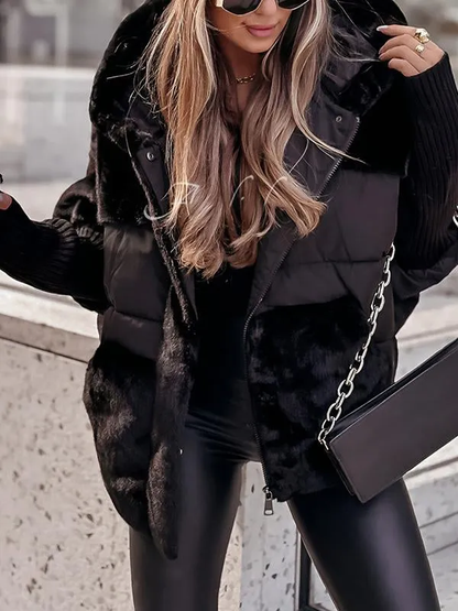 Veste Hiver Féminine Doublée Polaire