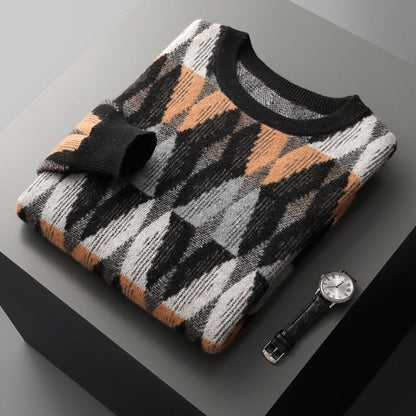 Pull Homme Graphique Couleur Unisexe pour Tous Les Jours