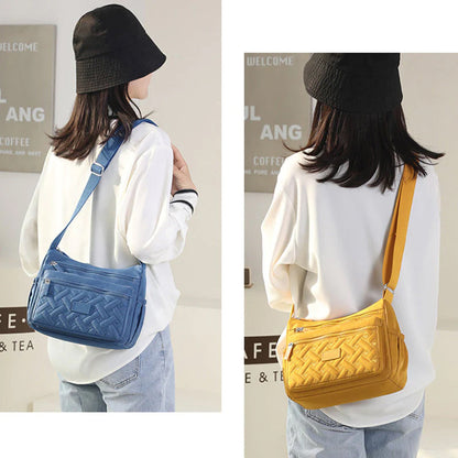 Sac bandoulière Femme Multipoches Léger et Compact