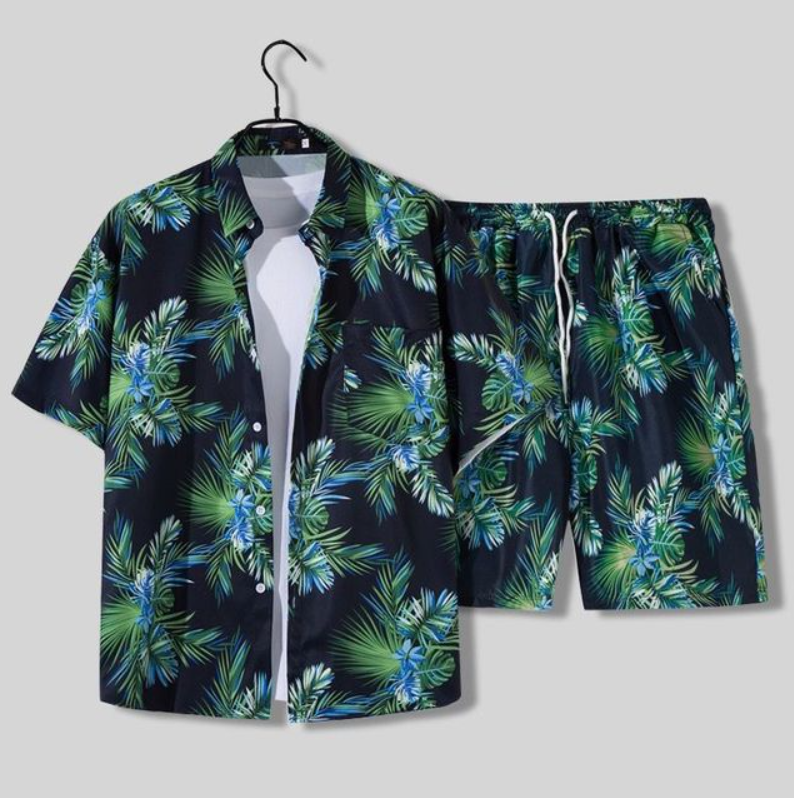 Costume Homme Hawai Confortable et Coloré