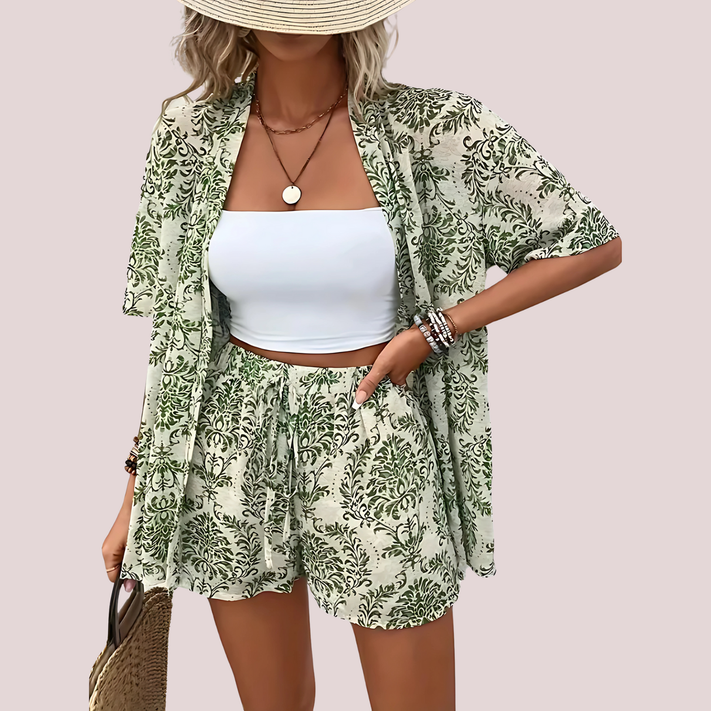 Maillot Deux Pièces Femme Été Léger et Respirant - PanierRoyale