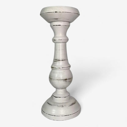 Bougeoir Bois Massif Design Rustique