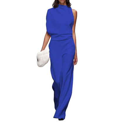 Combinaison Femelle Manches Courtes et Pantalon Large