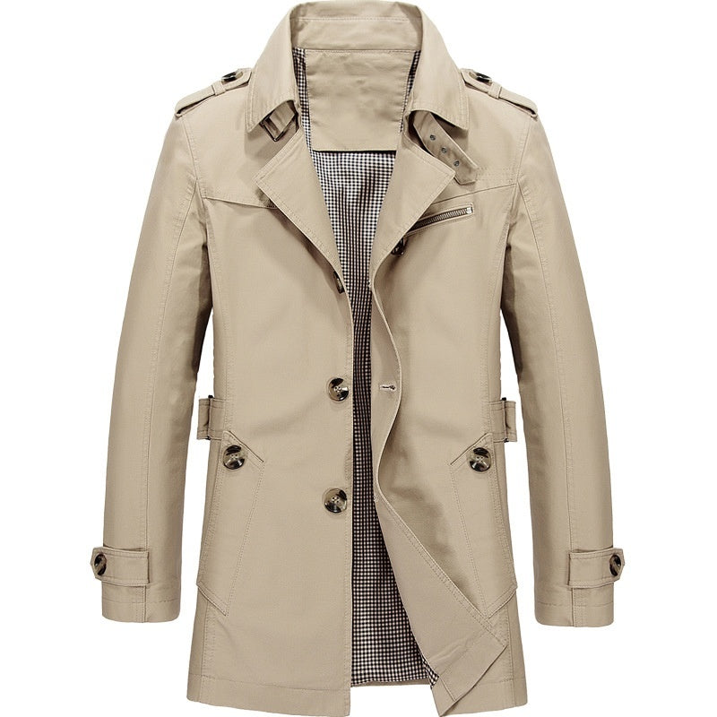 Trenchcoat Homme Classique et Élégant - BerlinGlamour