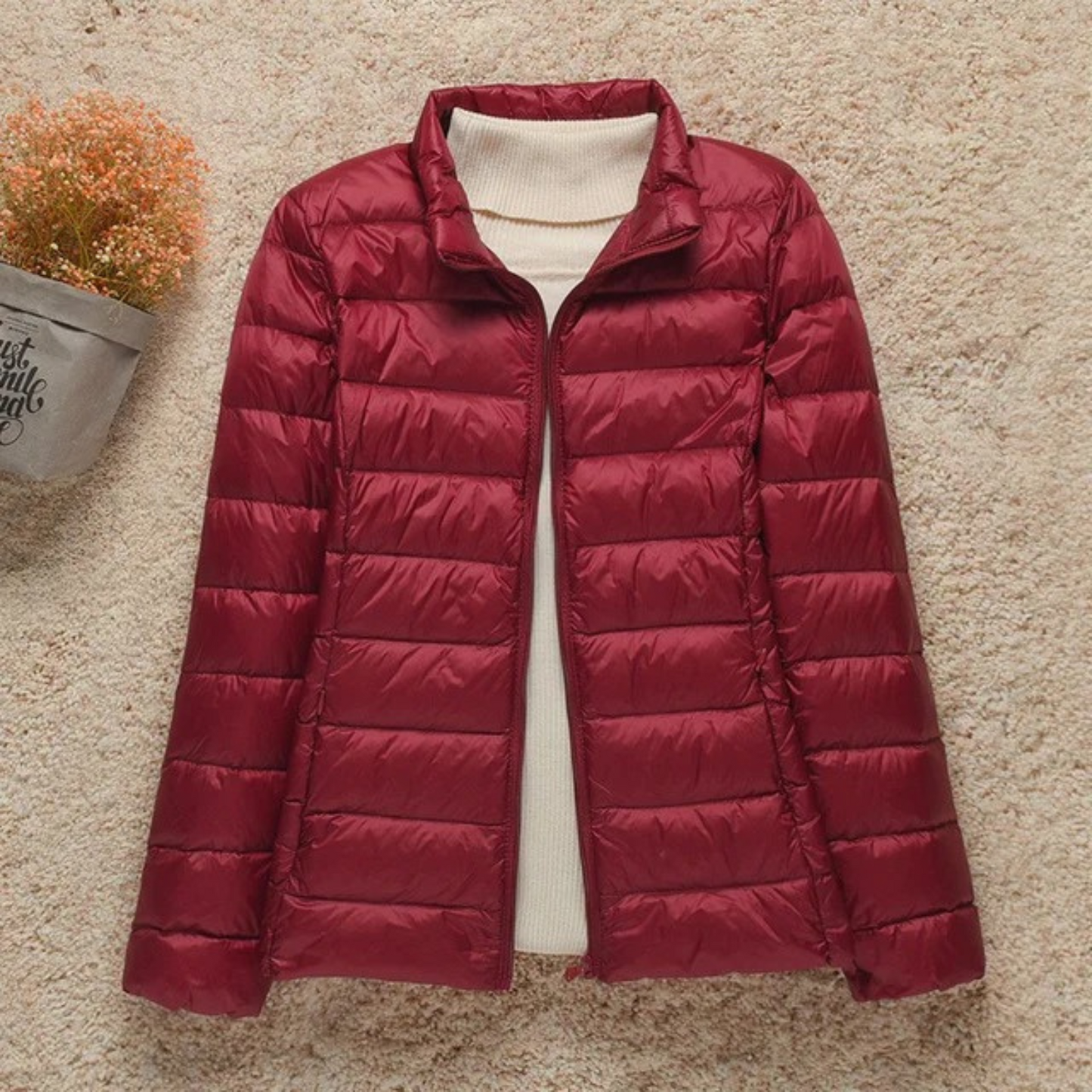 Veste Matelassée Femme Légère Capuche Fonctionnelle Coupe Ajustée