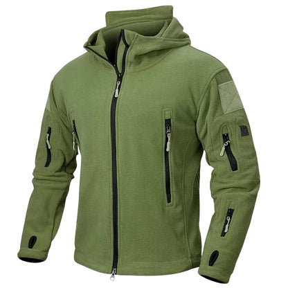 Veste Hiver Élégante avec Capuche et Poches Réglables - PanierRoyale