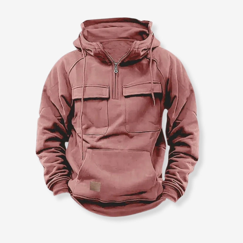 Veste Streetwear Oversize avec Capuche et Poches