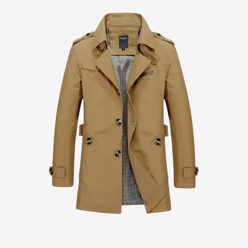 Manteau Imperméable avec Capuchon et Manches Longues