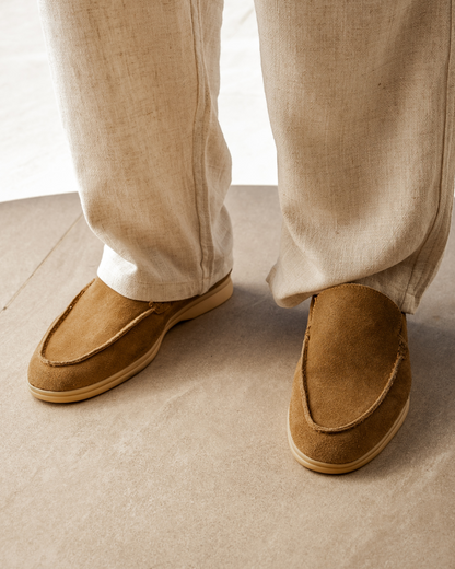 Mocassin Homme Cuir Italien Élégant