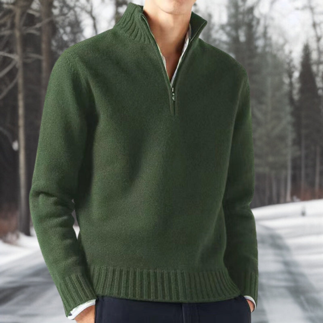 Pull Homme Doux et Chaud en Laine Mélangée
