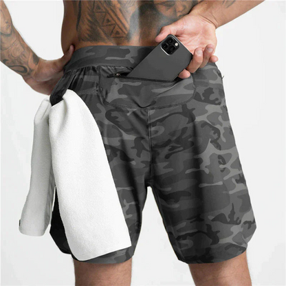 Short de Sport Homme Respirant et Confortable