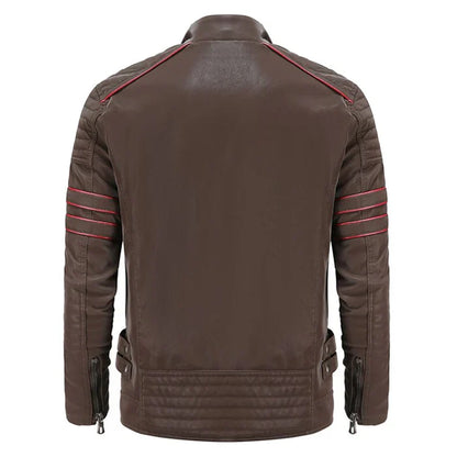 Blouson Cuir Homme Robuste et Élégant
