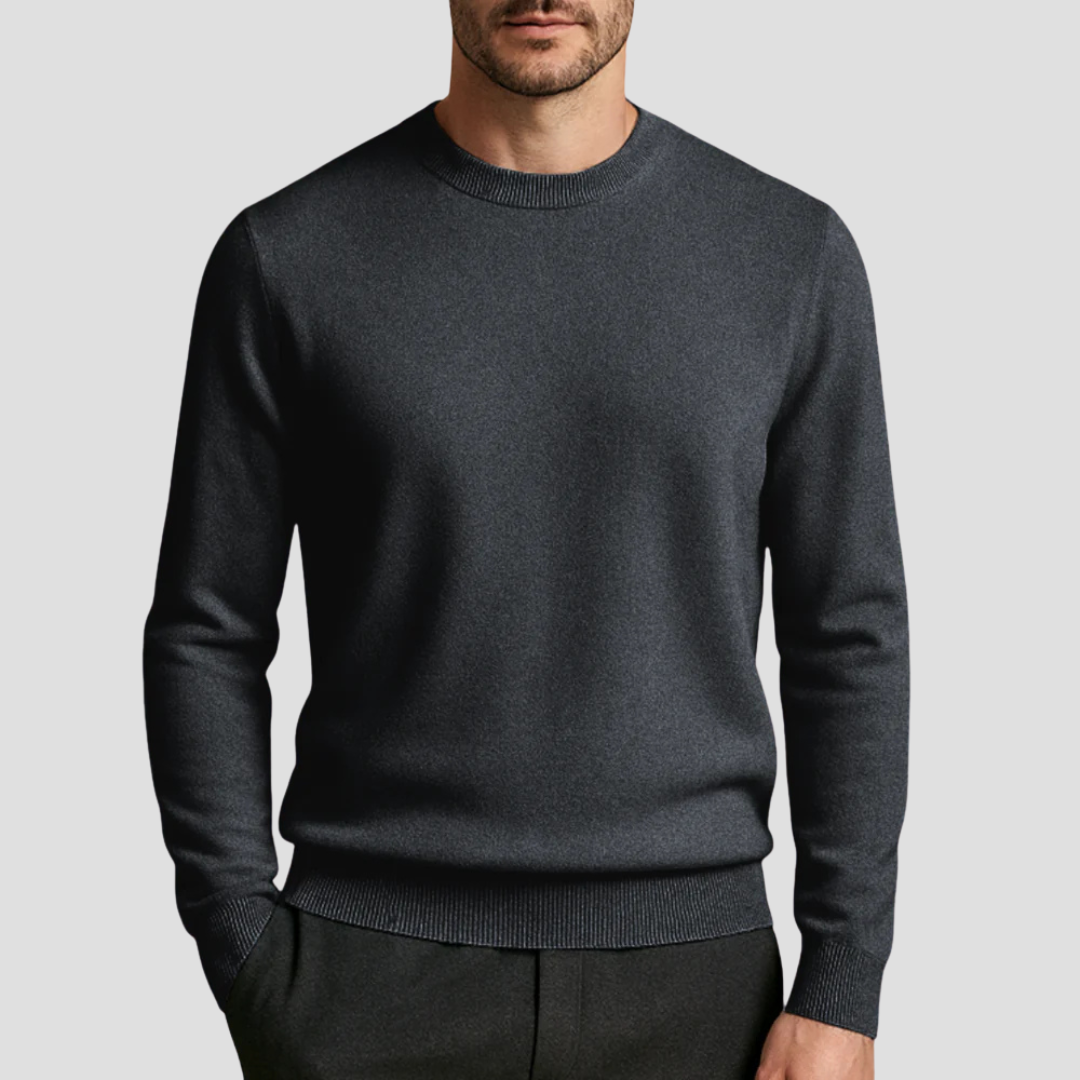 Pull Cachemire Homme Marine Chic et Raffiné