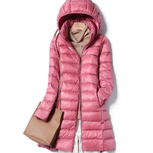 Manteau Hiver Femme Long à Capuchon Élégant - PanierRoyale