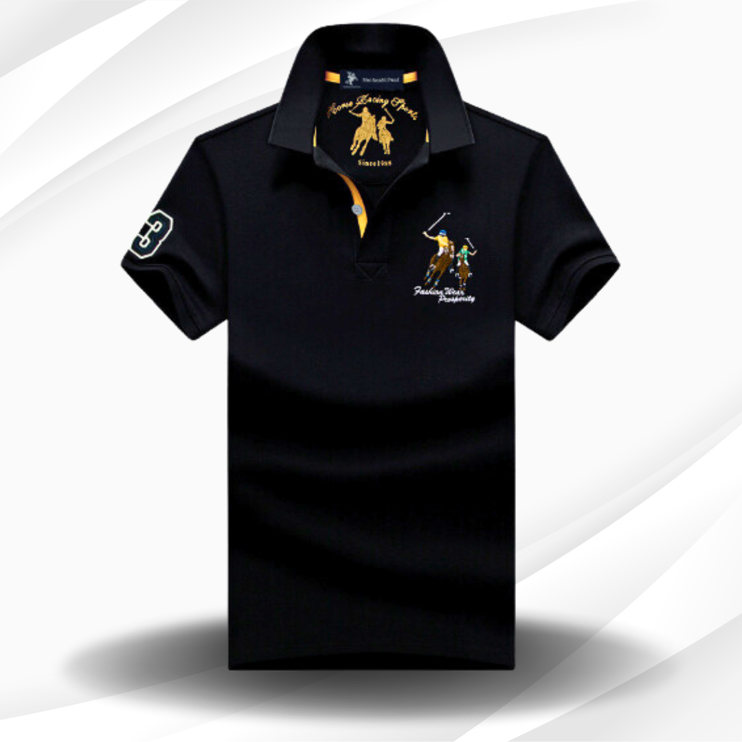 Polo Homme Designer Classique et Élégant - BerlinGlamour
