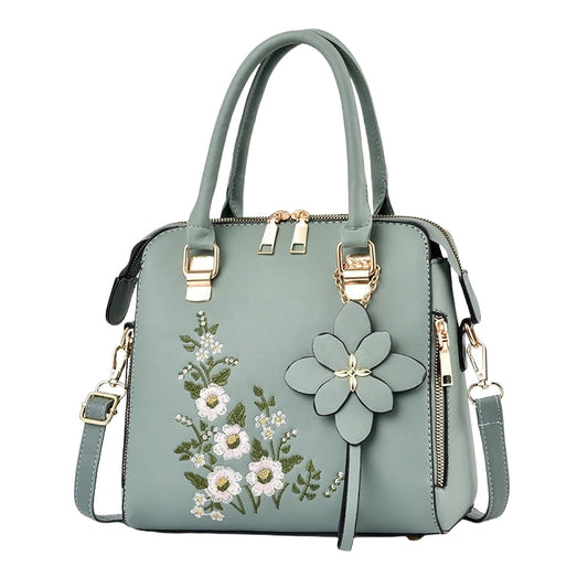 Sac à Main Floral avec Bretelle Réglable - PanierRoyale