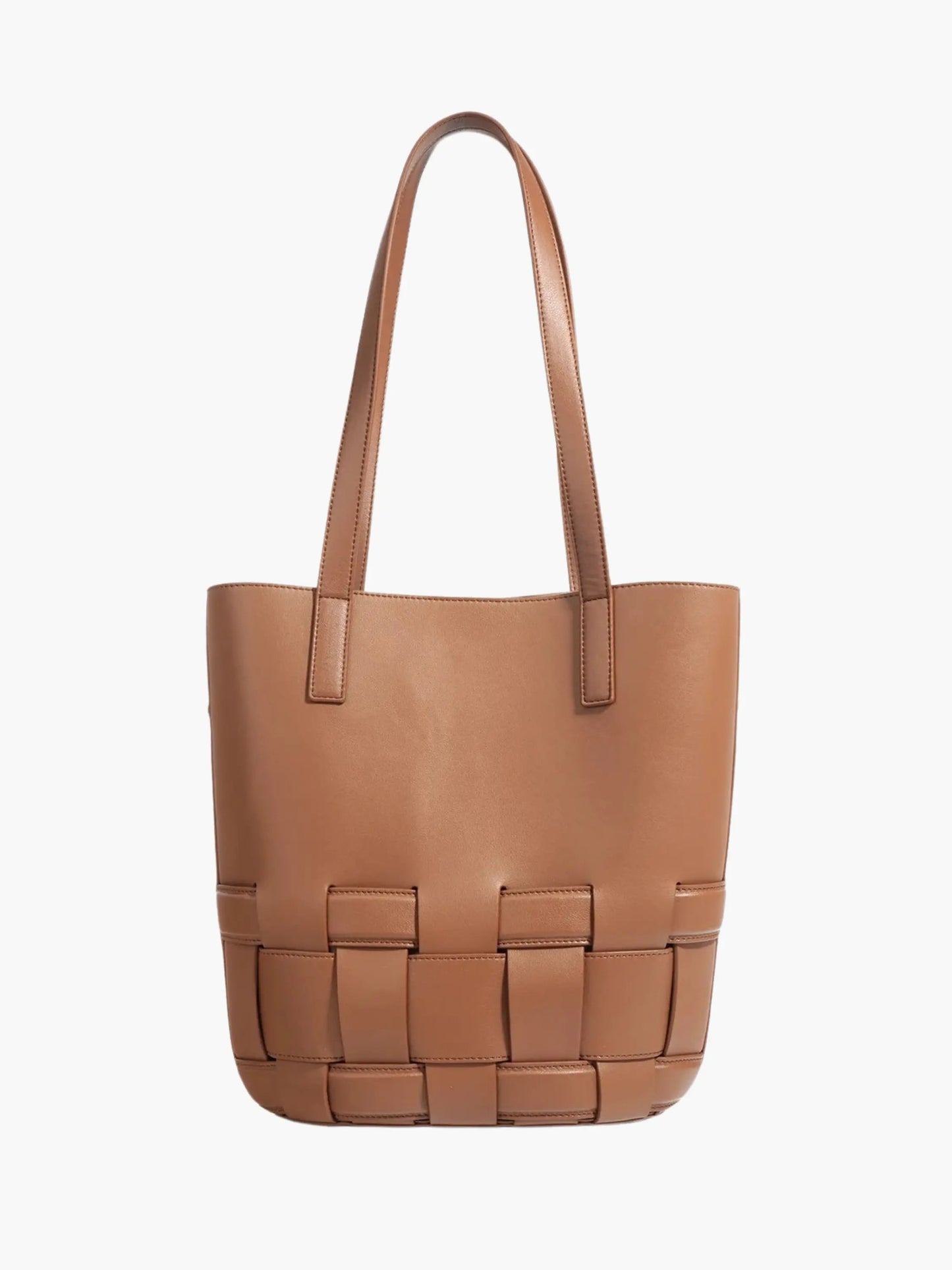 Sac à Main en Cuir Tressé Élégant