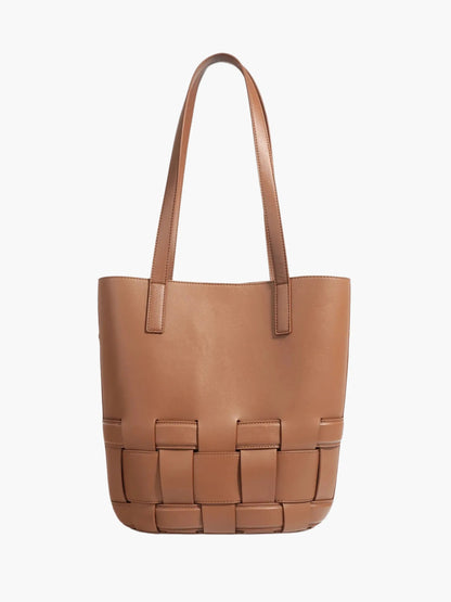 Sac à Main en Cuir Tressé Élégant