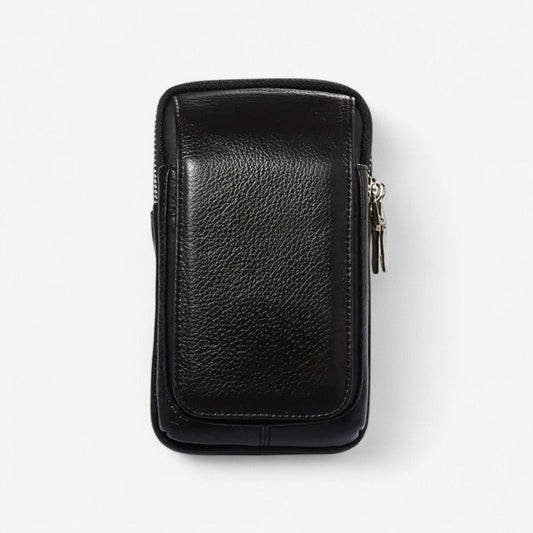 Étui Téléphone Ceinture avec Double Fermeture Sûre - PanierRoyale