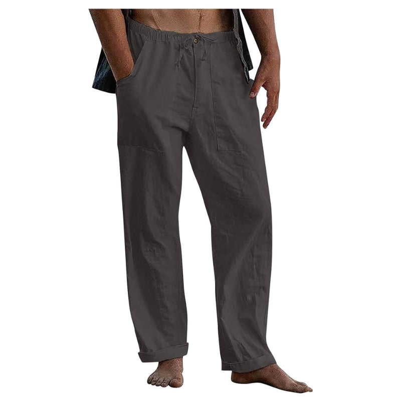 Pantalon de sport larges et confortables avec poches latérales