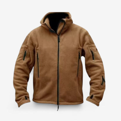 Veste Hiver Douce et Chaude avec Poches Fermées