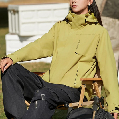 Parka Femme Hiver 3 en 1 Imperméable