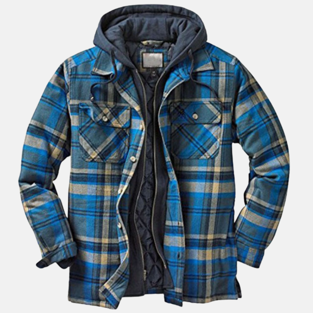 Veste Homme Molletonnée à Boutons