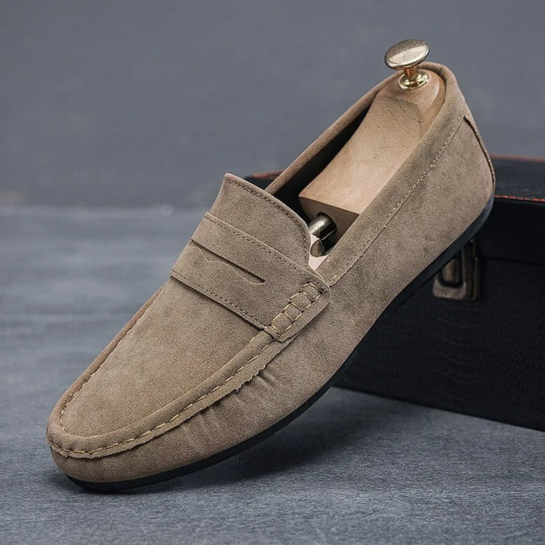 Mocassins Homme Découpes Élégants
