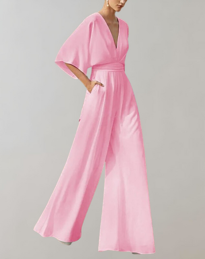 Robe de Soirée Féminine Décolleté Plunging Élégante