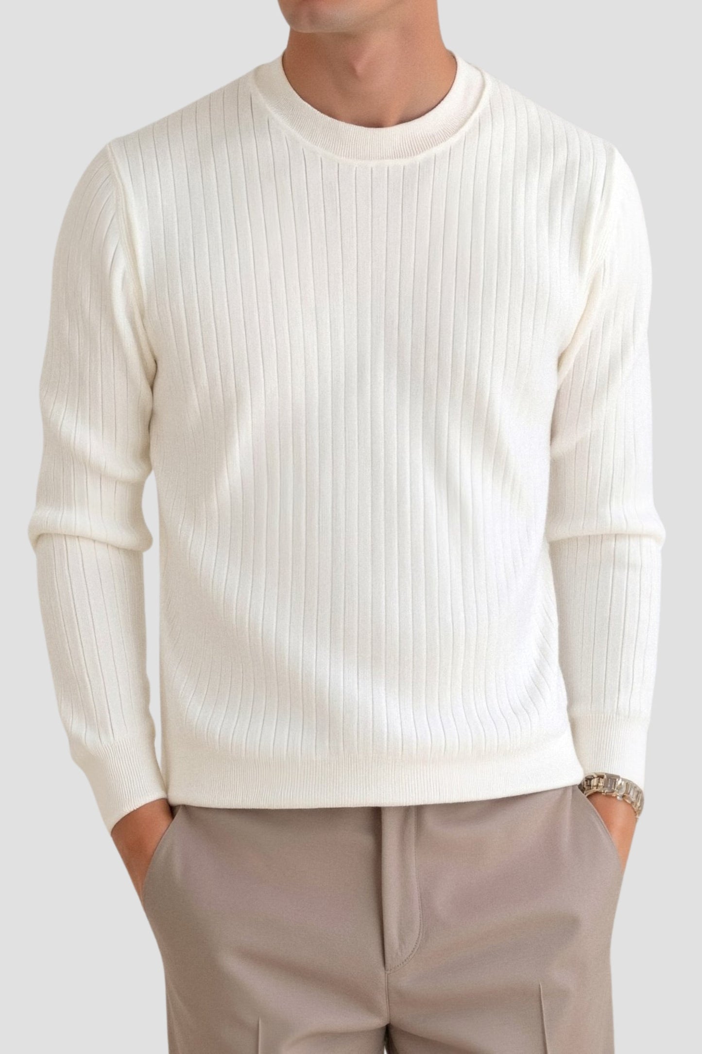 Chemise Homme Manches Longues Coton Minimaliste