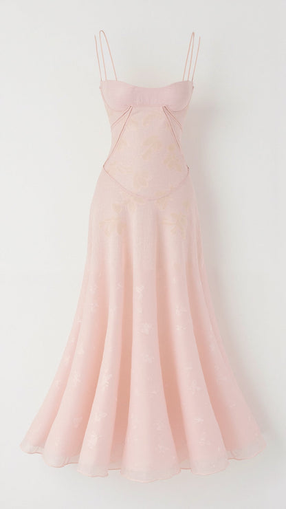 Robe de cérémonie femme longue élégante pour mariée ou invitée