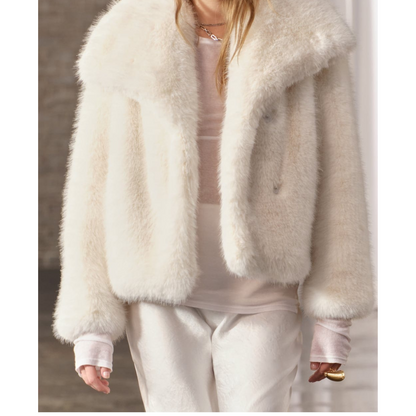 Manteau Hiver Femme Élégant et Doux