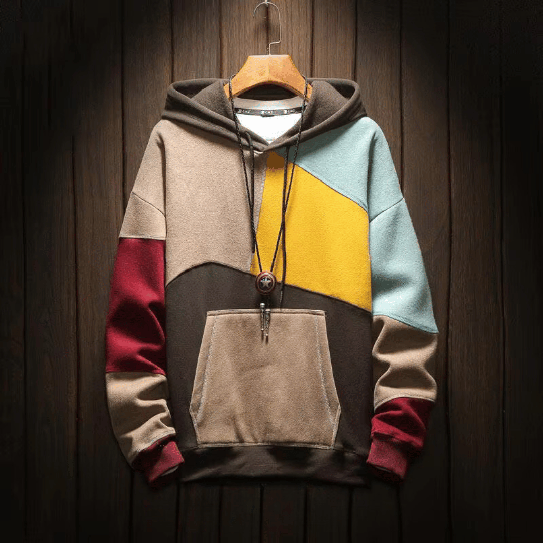Sweat à Capuche Homme Hiver avec Manches Longues et Poche - PanierRoyale