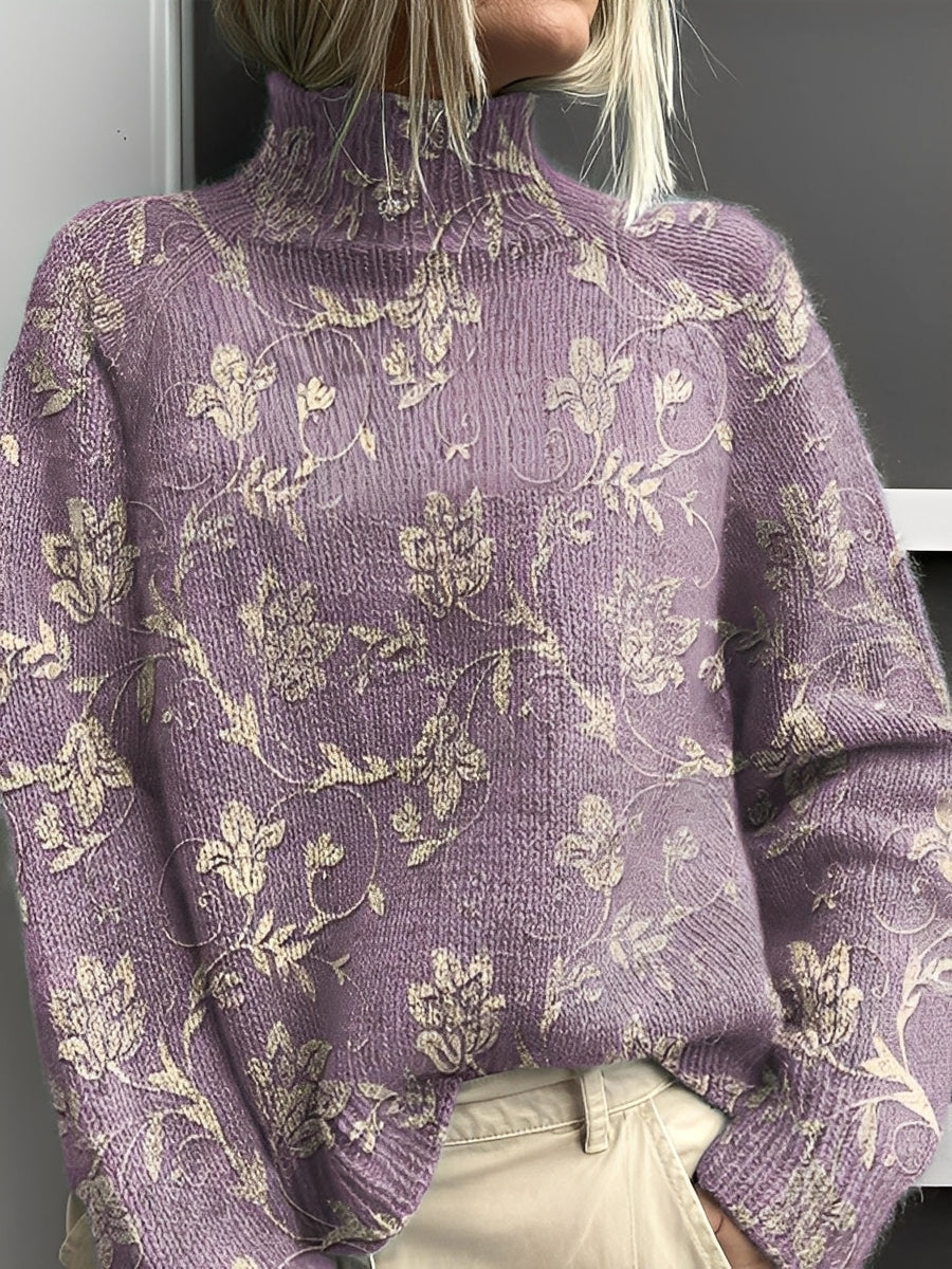 Pull Col Roulé Femme Chic pour Hiver