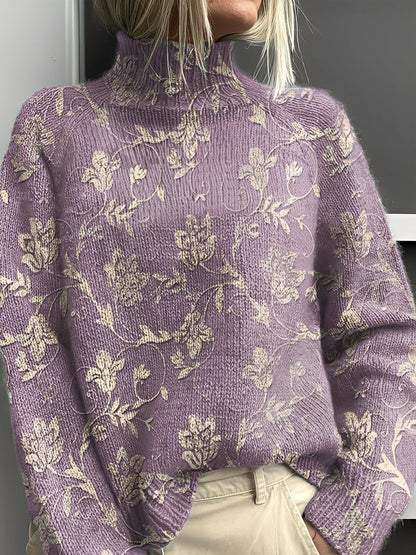 Pull Col Roulé Femme Chic pour Hiver