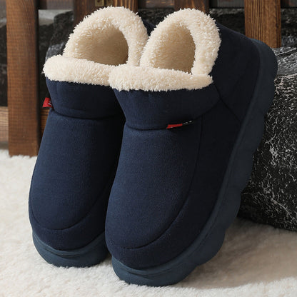 Bottines Femme Hiver Chaudes et Confortables en Fourrure Synthétique