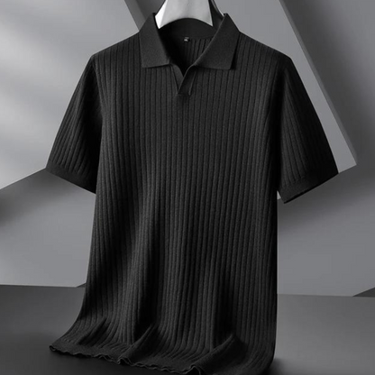 Chemise Polo Homme Côte d'Azur Style Marin