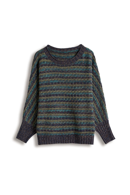 Pull Rayé Femme Coloris Fantaisie