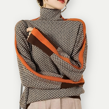 Pull Col Roulé Doux et Élégant - PanierRoyale